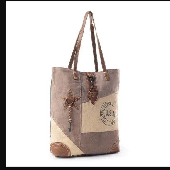 Myra Bag Undulate Tote Bag - Picture 2 of 16